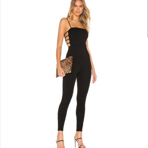 superdown Pants - SUPERDOWN Jazlyn Jumpsuit in Black NWT